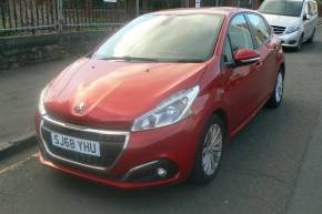 PEUGEOT 208 2018 (68) at J & C Car Sales Glasgow