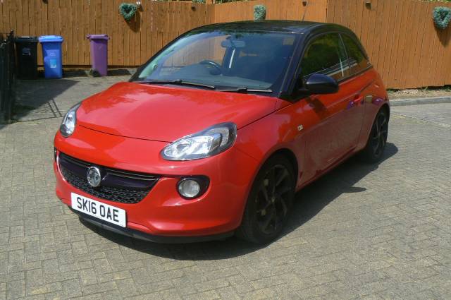 Vauxhall Adam 1.2i Energised 3dr Hatchback Petrol Red