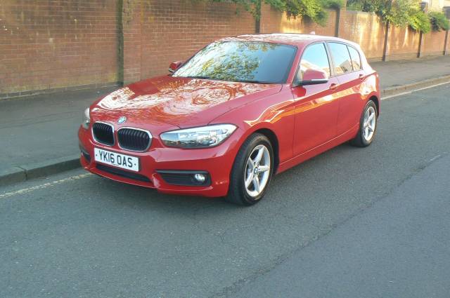 BMW 1 Series 1.5 116d EfficientDynamics Plus 5dr Hatchback Diesel Red