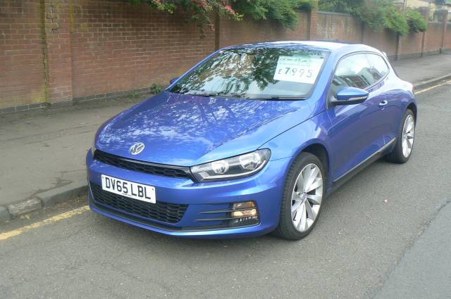 Volkswagen Scirocco 2.0 TDi BlueMotion Tech GT 3dr Coupe Diesel Blue