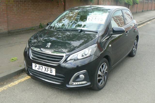 Peugeot 108 1.2 PureTech Allure 5dr Hatchback Petrol Black