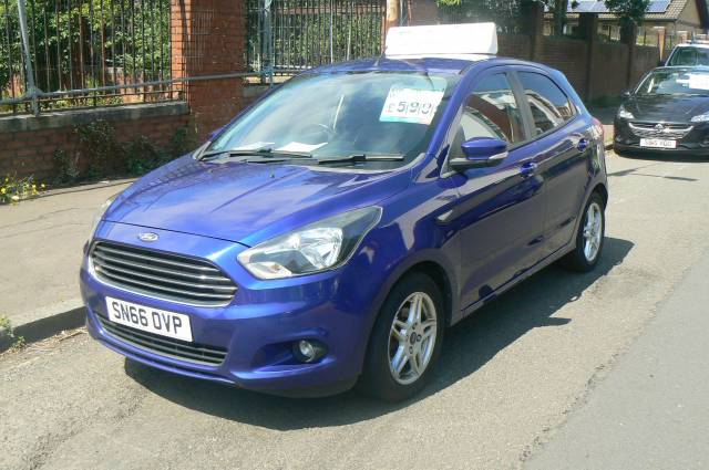 Ford Ka+ 1.2 85 Zetec 5dr Hatchback Petrol Blue