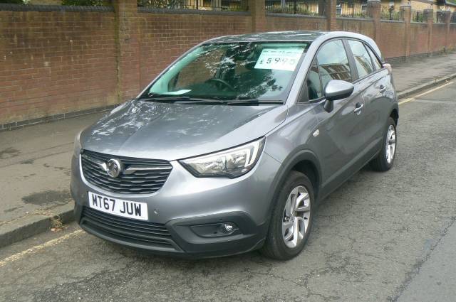 Vauxhall Crossland X 1.2T ecoTec [110] SE Nav 5dr [Start Stop] Hatchback Petrol Grey